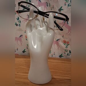 Dolce & Gabbana DG1286 Black & Gold Cat Eye School Work Reading Glasses Frames